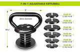 Adjustable Kettlebell 10-lb to 40-lb