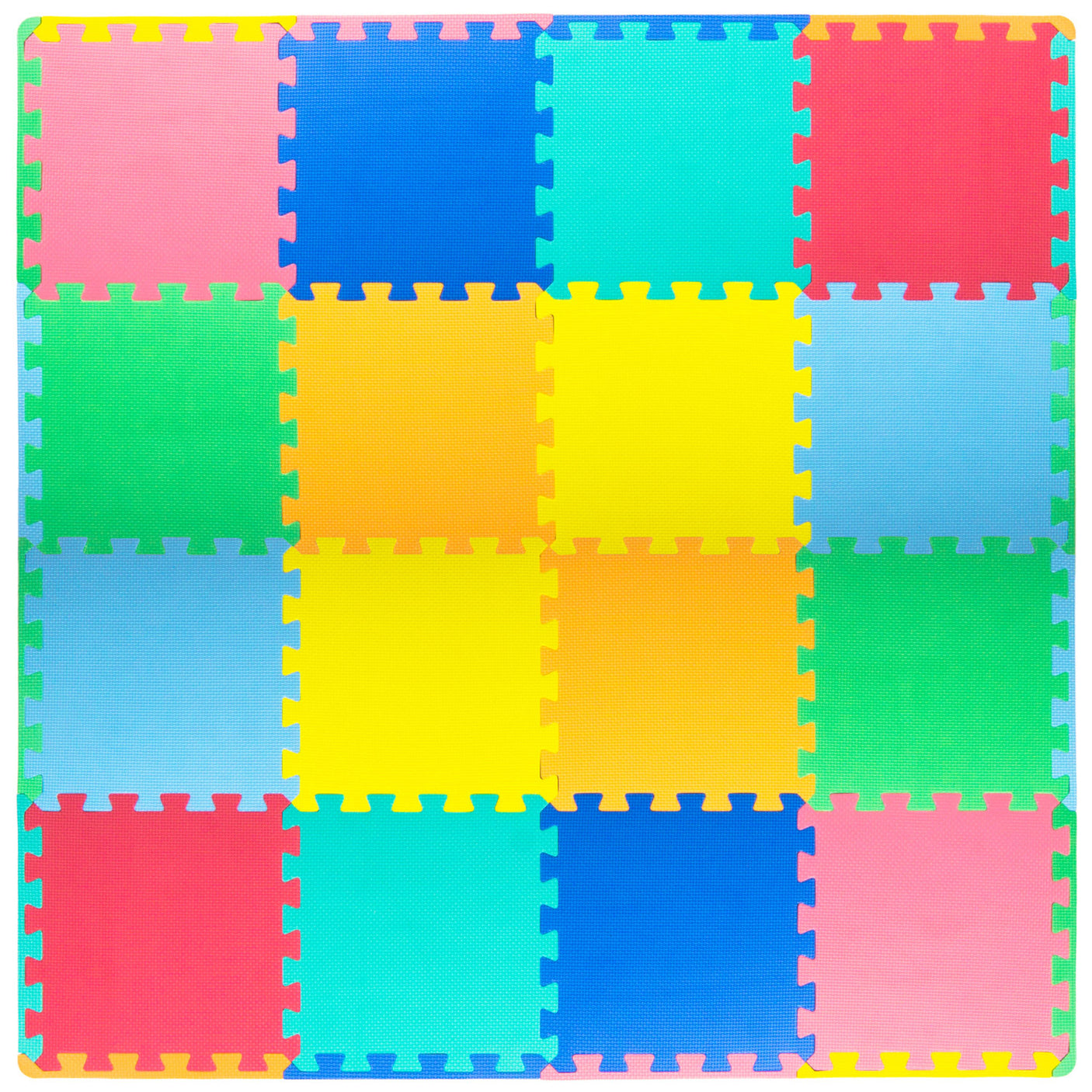 16 Tiles - Multicolor