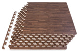 Wood Grain Puzzle Mat 1/2-in, 24 Sq Ft