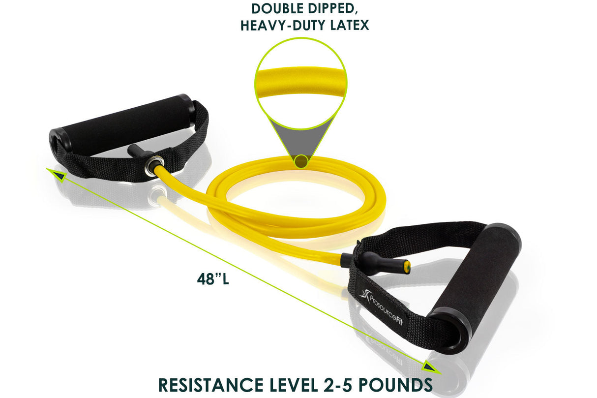 Tube Resistance Bands Set with Attached Handles