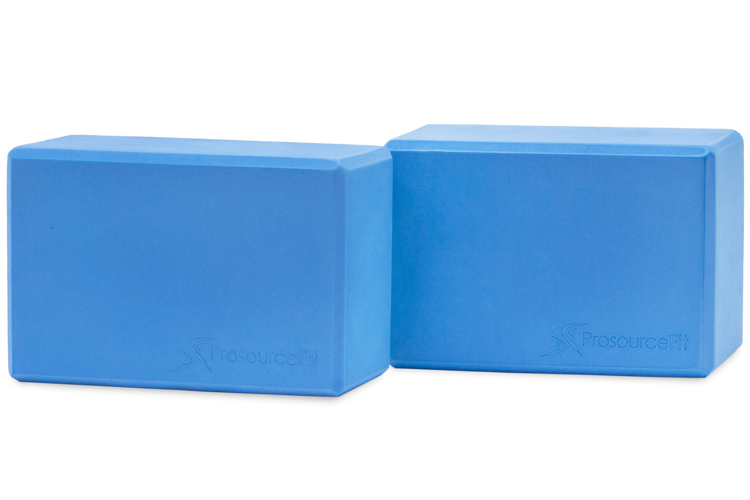 Aqua Set of 2 Foam Yoga Blocks