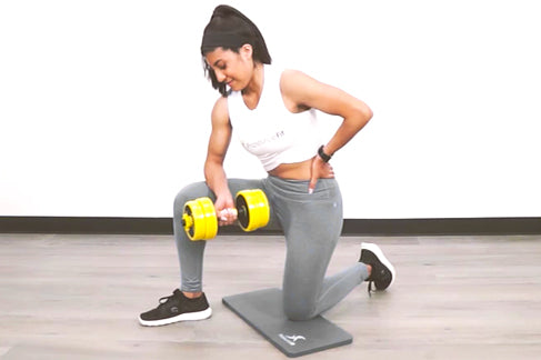 Easy And Effective 5 or 15 Minute Dumbbell Arm Workout