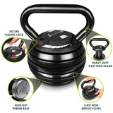 Adjustable Kettlebell 10-lb to 40-lb