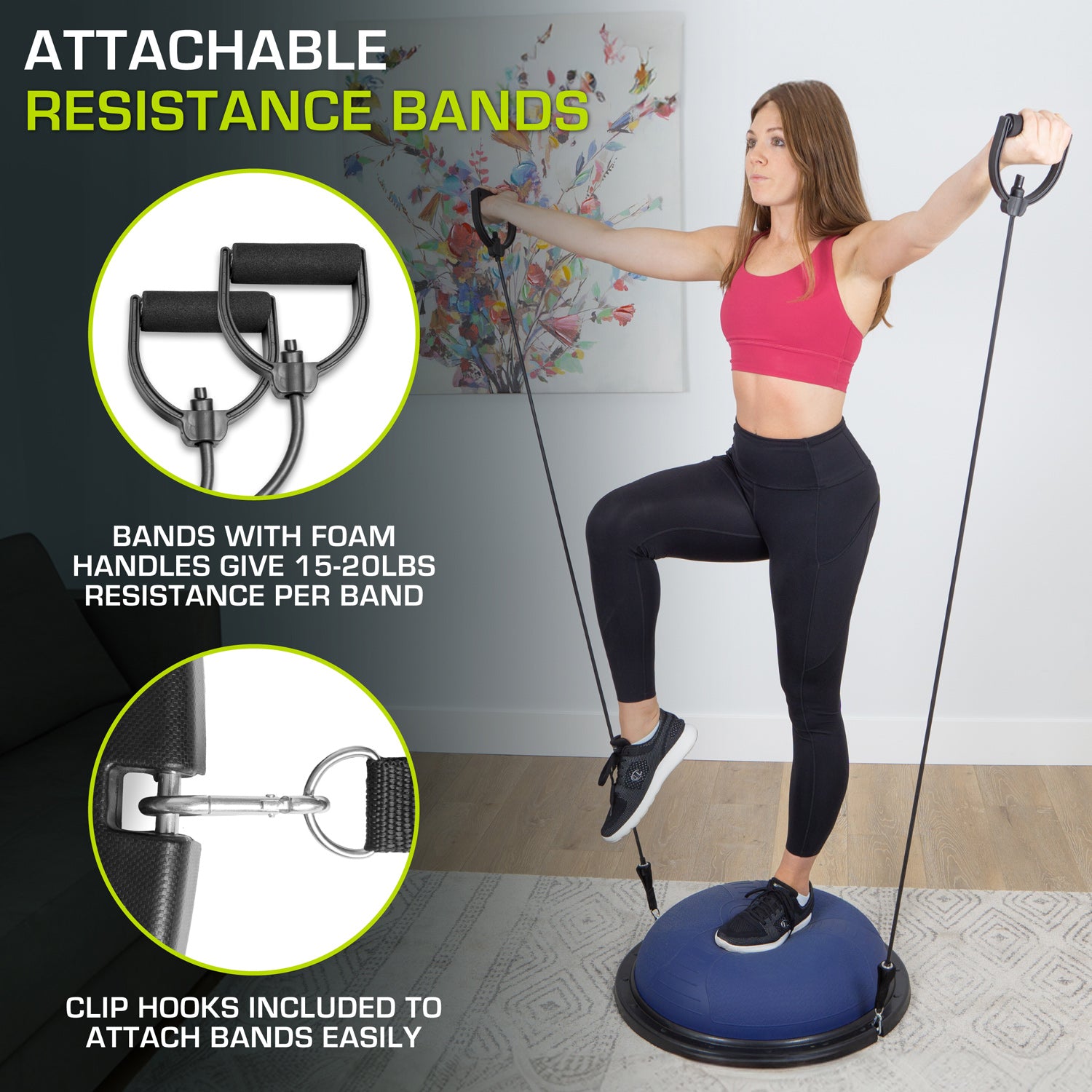 ProsourceFit Balance Trainer Gray