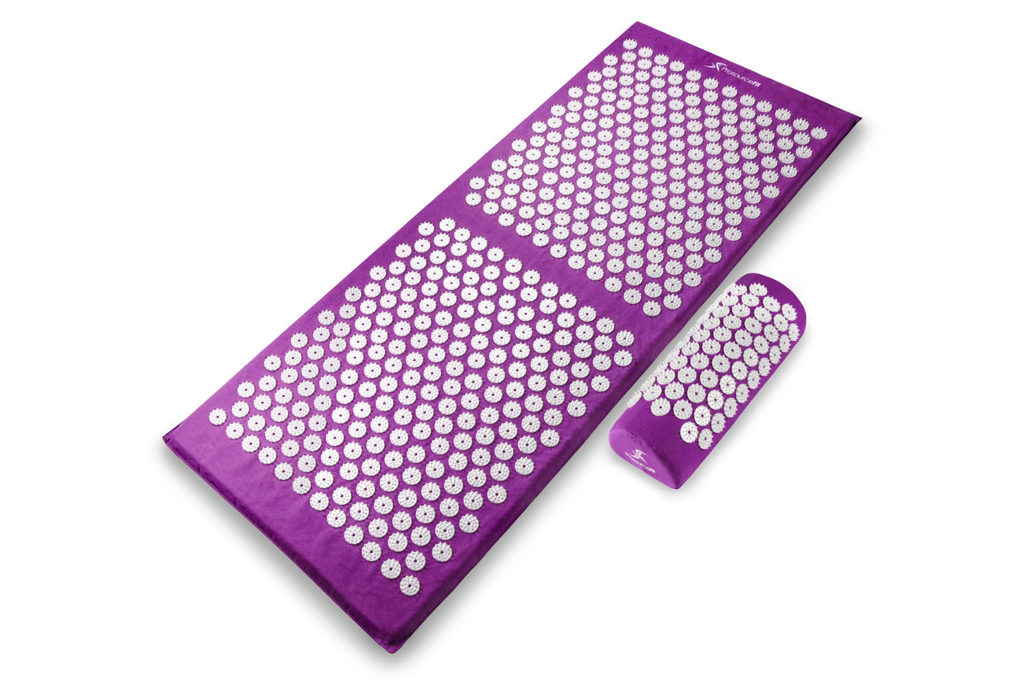 Purple Full Body Acupressure Mat and Pillow Set