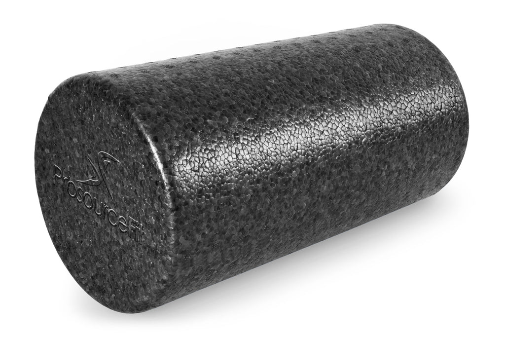 High Density Foam Roller 12 x 6 Black - ProsourceFit