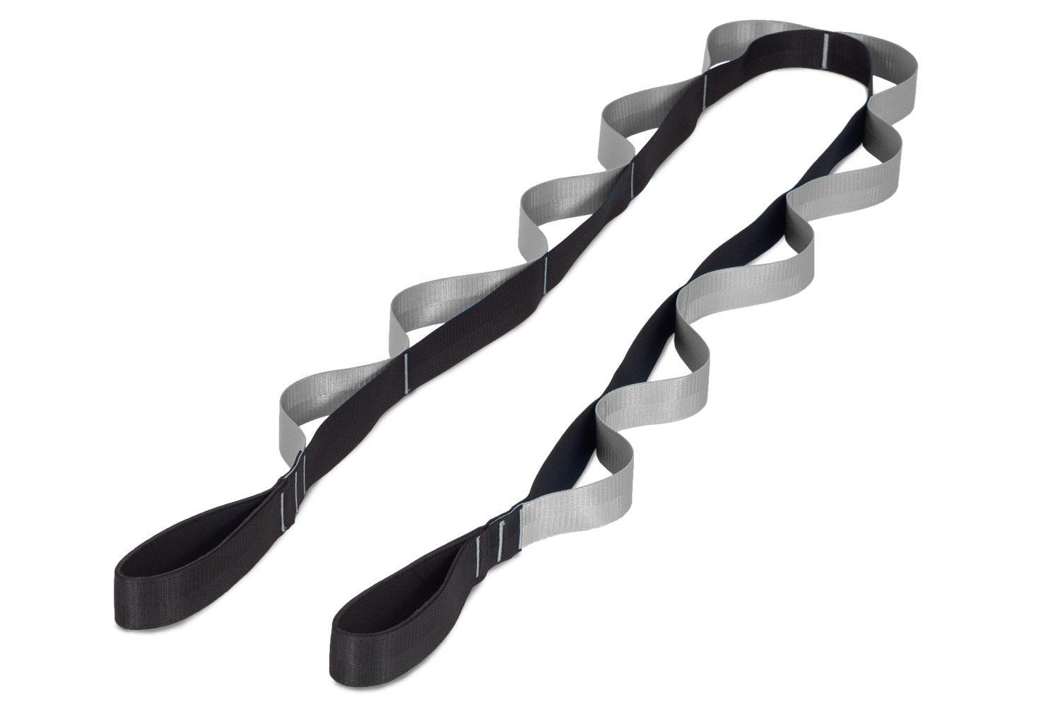 Black-Grey Multi-Loop Stretching Strap