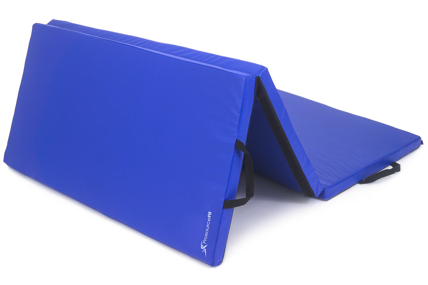 Blue Tri-Fold Folding Exercise Mat 6x4x2