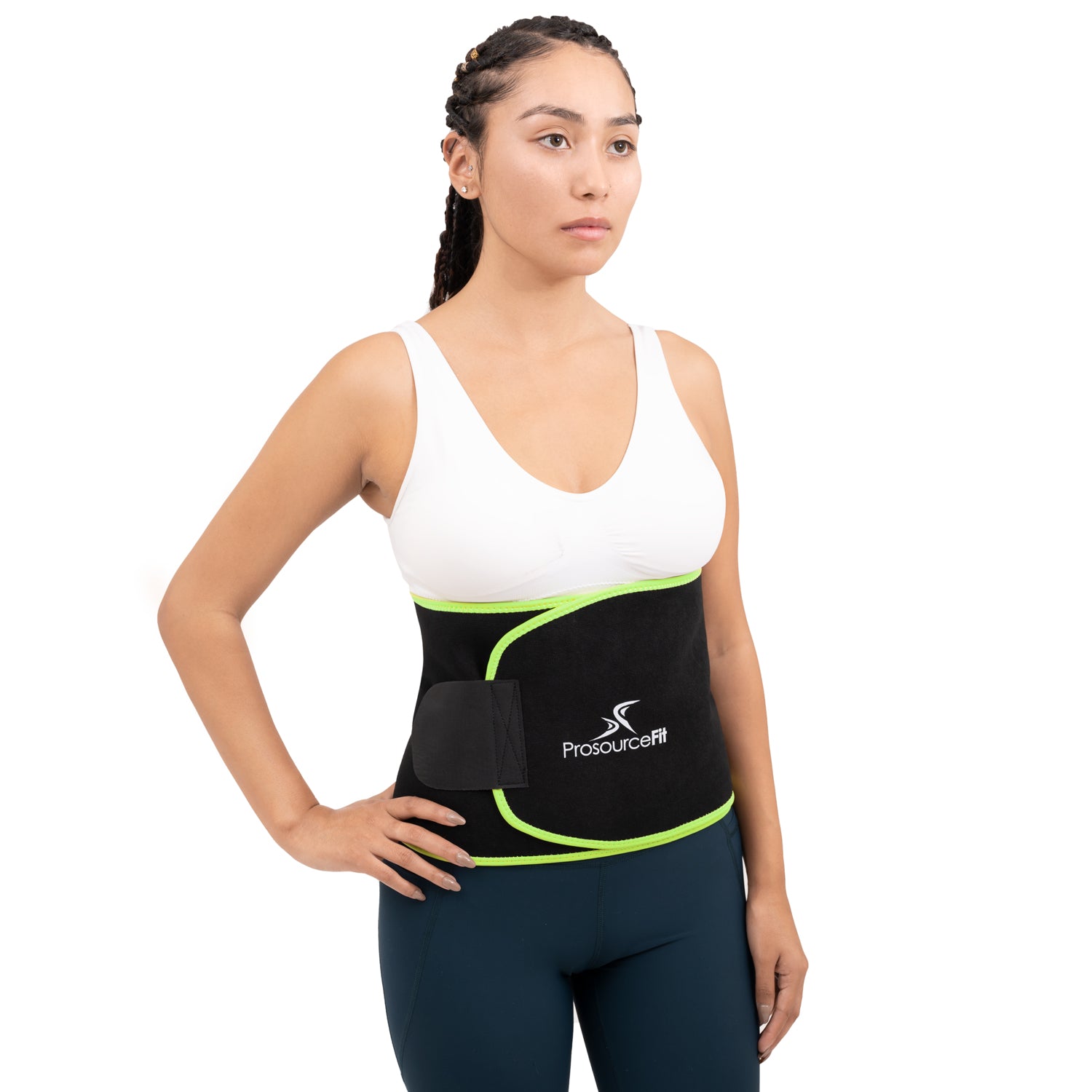 how to use a waist trimmer belt
