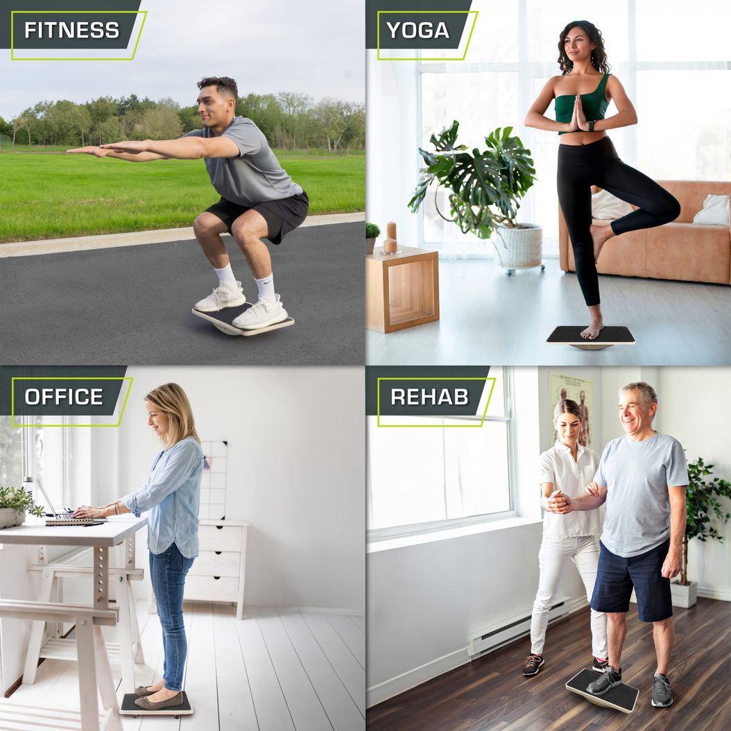 Wooden Rocker Board – ProsourceFit