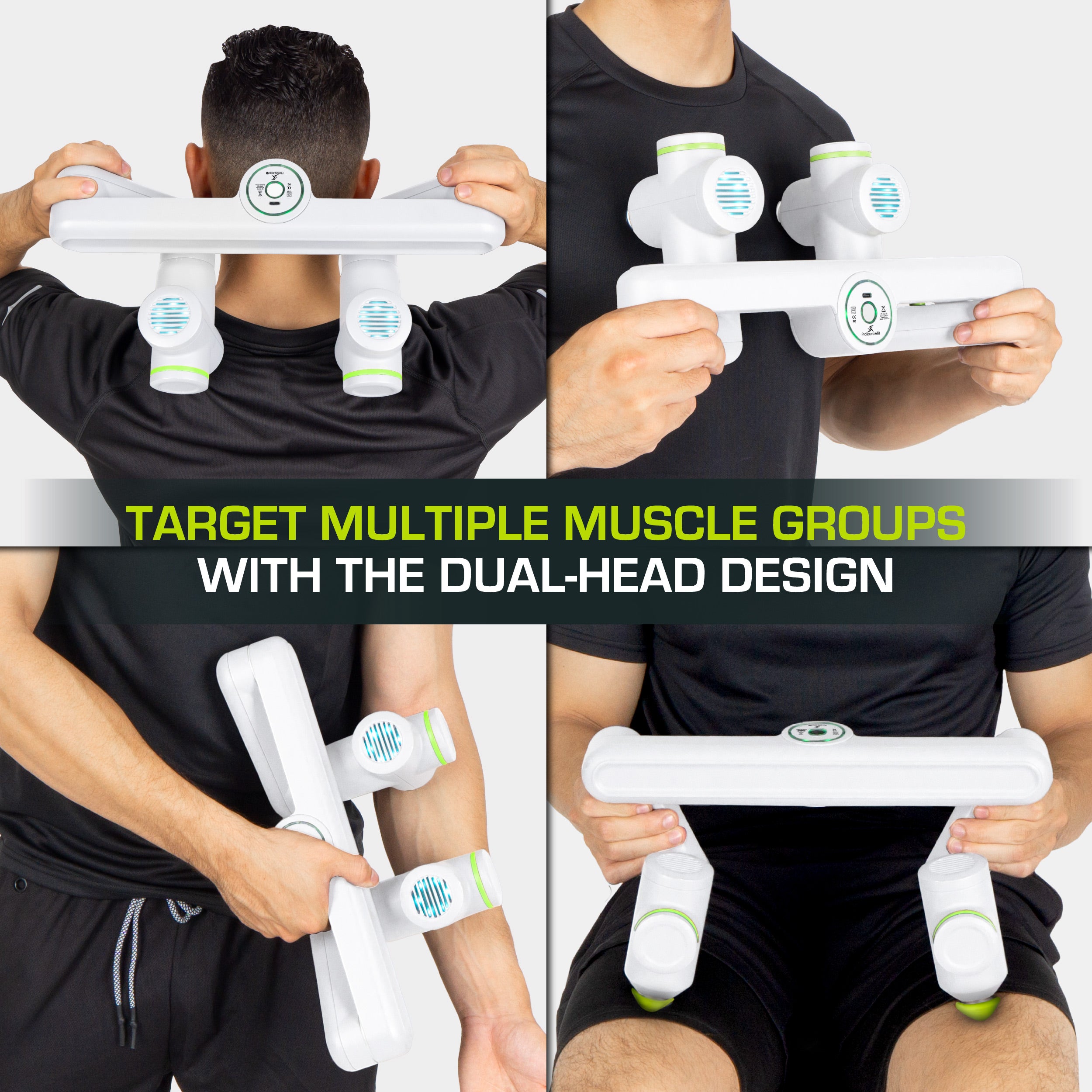 Dual Pro Percussion Muscle Massager – ProsourceFit