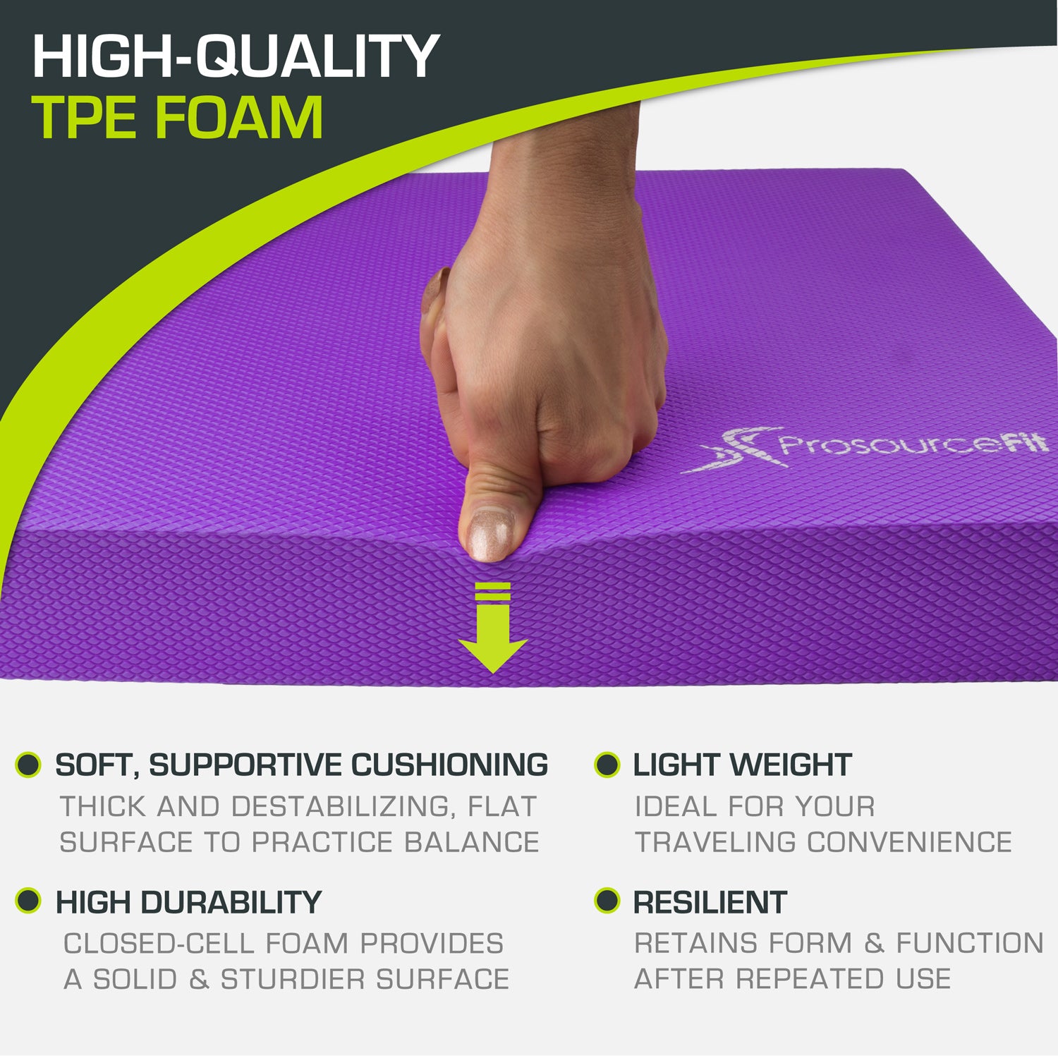 Exercise Balance Pad - Large – ProsourceFit