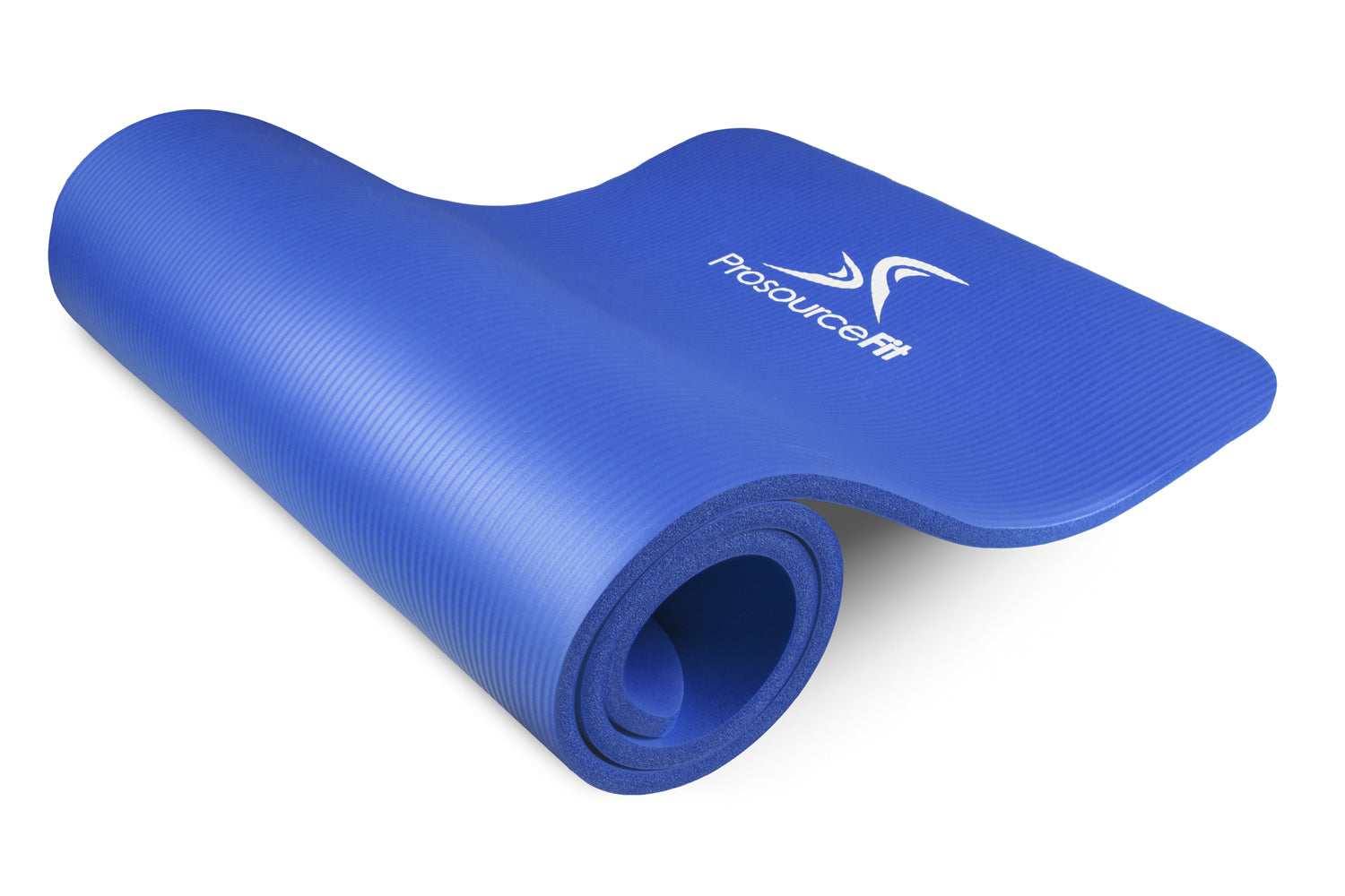 Blue Extra Thick Yoga and Pilates Mat 1/2 inch