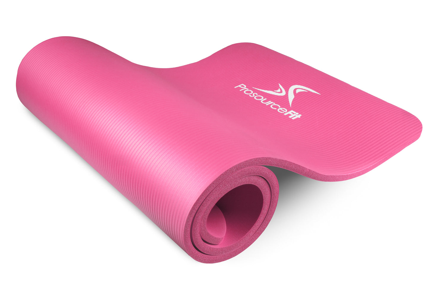 Pink Extra Thick Yoga and Pilates Mat 1/2 inch