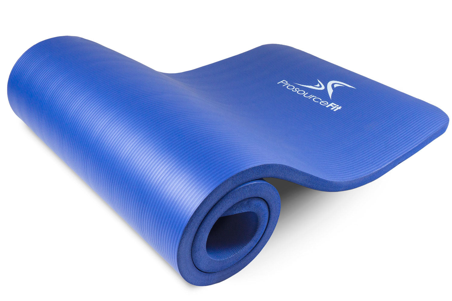 Blue Extra Thick Yoga and Pilates Mat 1 inch