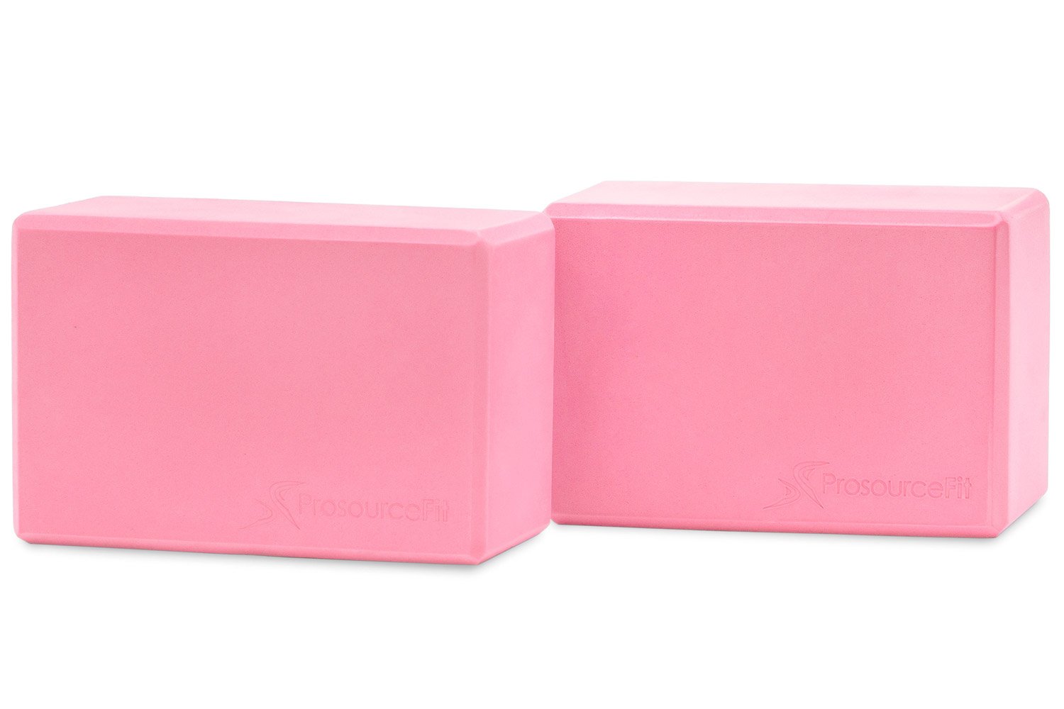 Pink Set of 2 Foam Yoga Blocks