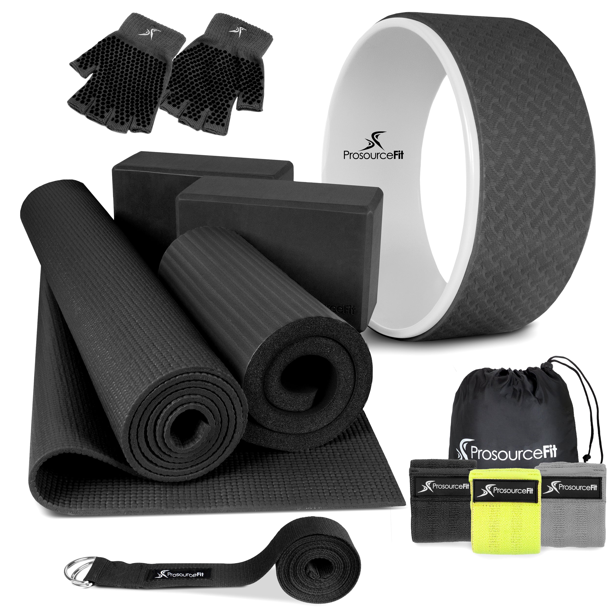 7-Piece Yoga Starter Set – ProsourceFit