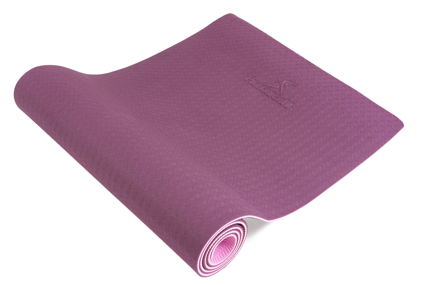 Purple-Pink Natura TPE Yoga Mat 1/4"