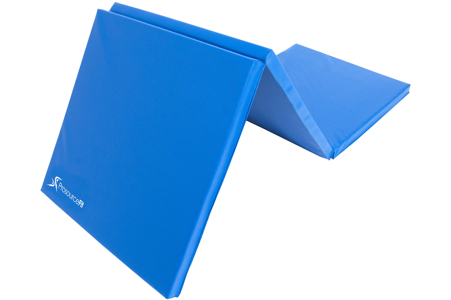 Blue Tri-Fold Folding Exercise Mat 6x2x1.5