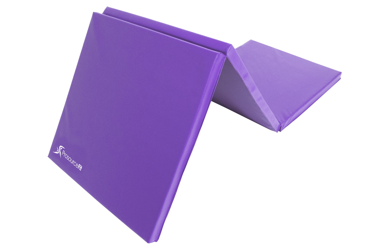 Purple Tri-Fold Folding Exercise Mat 6x2x1.5