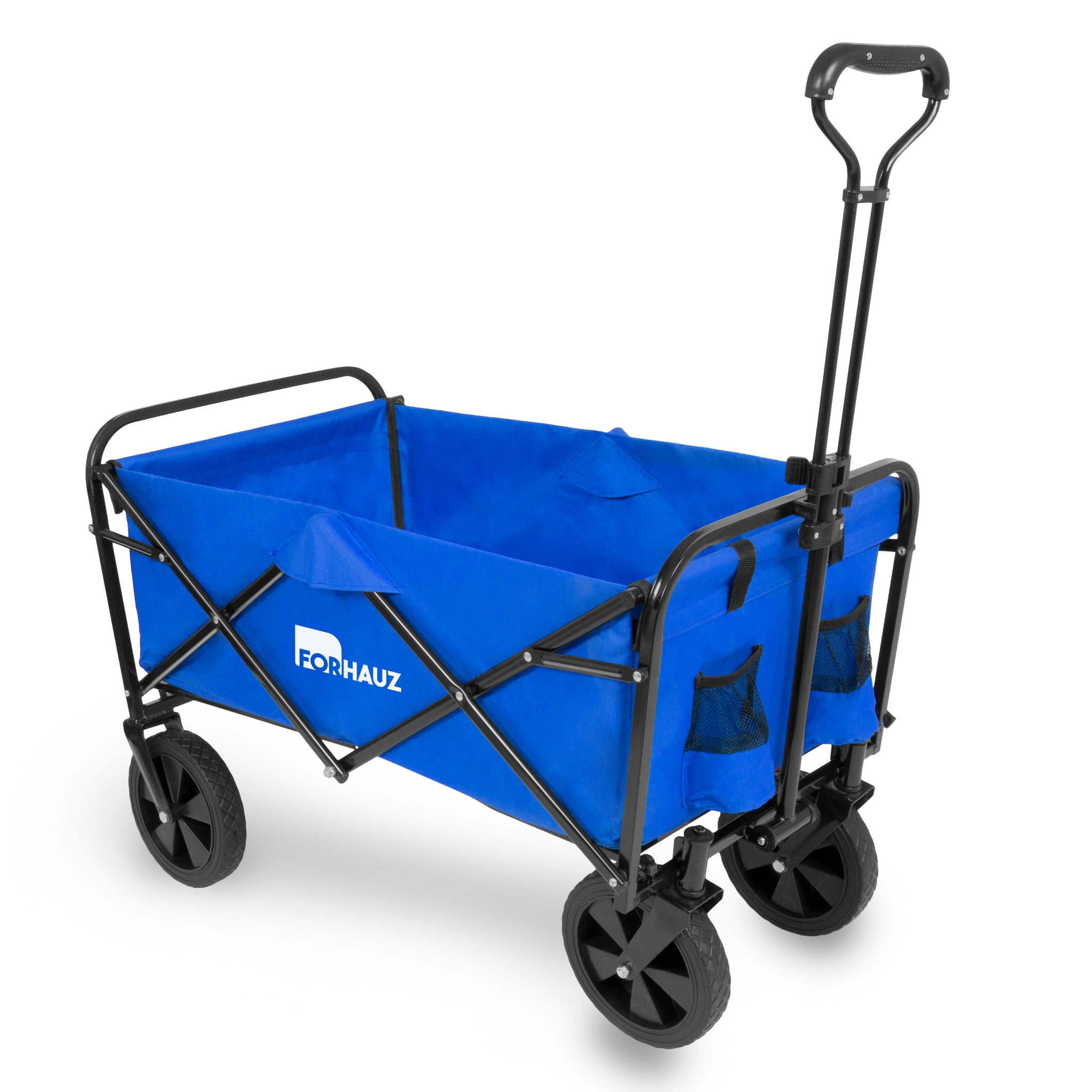 Blue Folding Wagon Cart
