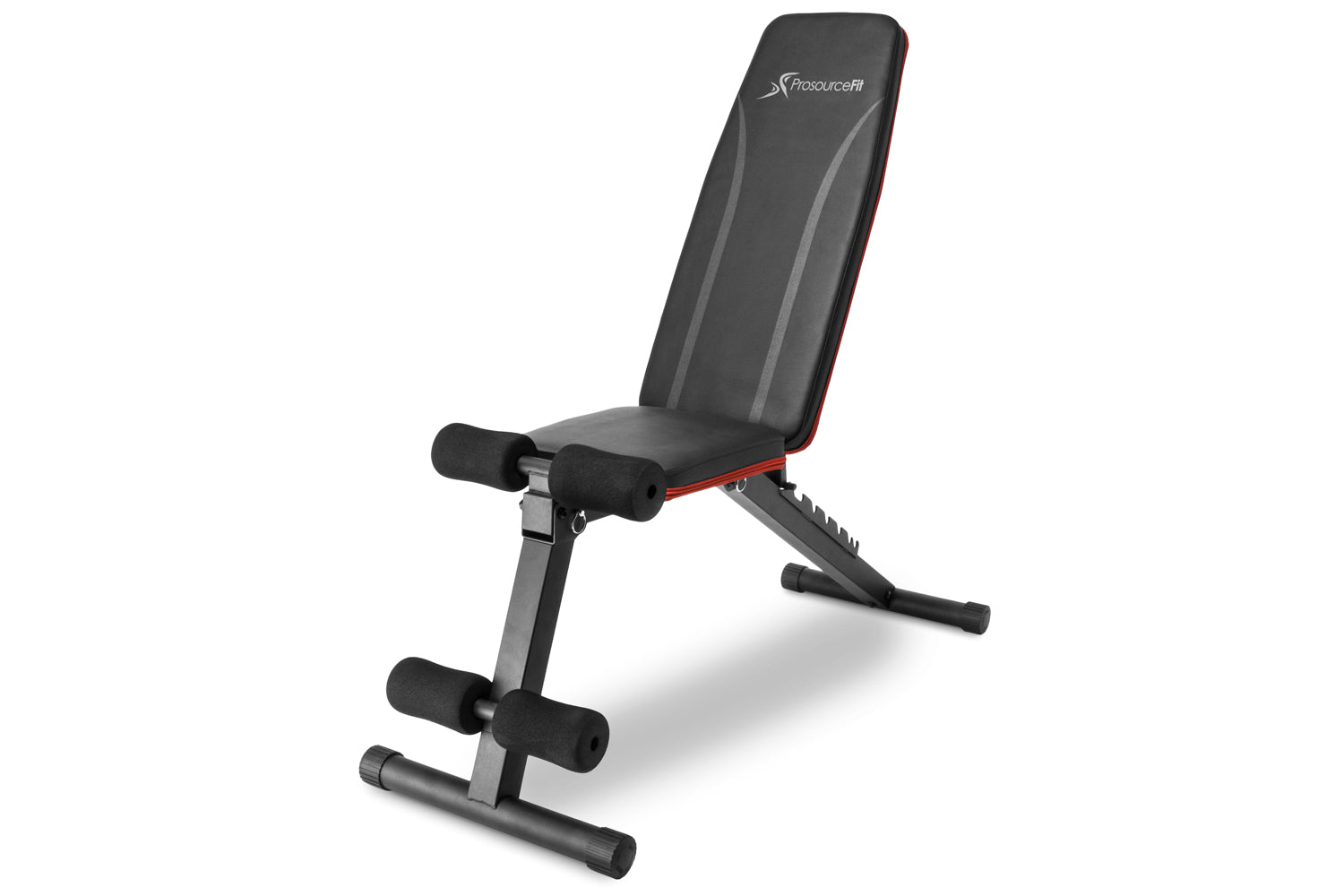 without Resistance Bands Adjustable Weight Bench