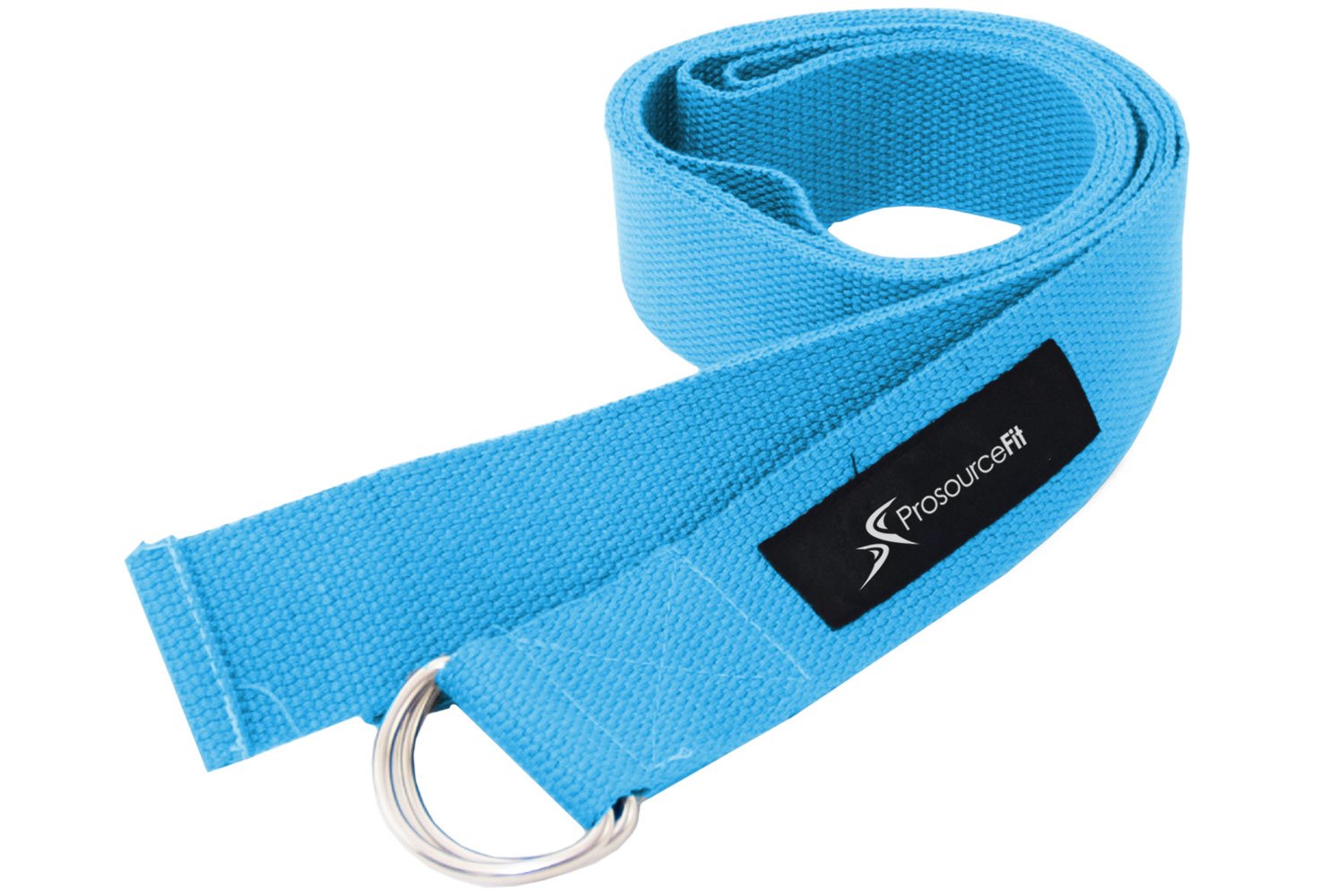 Metal DRing Yoga Strap Black ProsourceFit